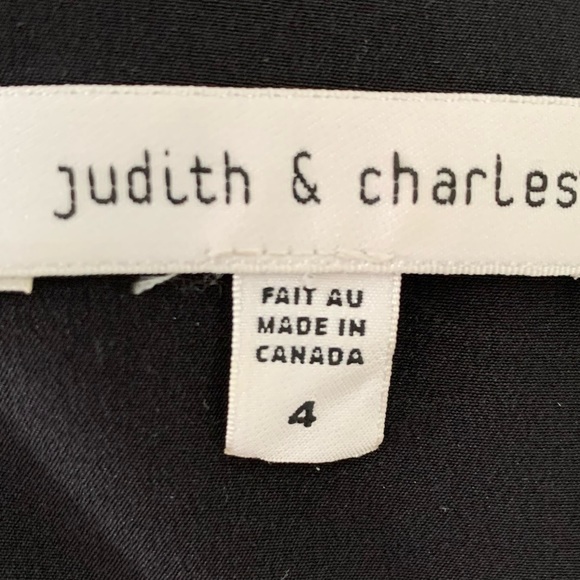 Judith and Charles classic black dress - Picture 3 of 3